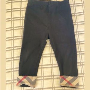 Burberry leggings Size 18 months